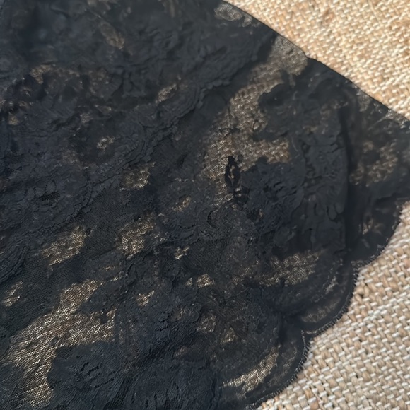 Black Lace Shorts - Picture 2 of 3